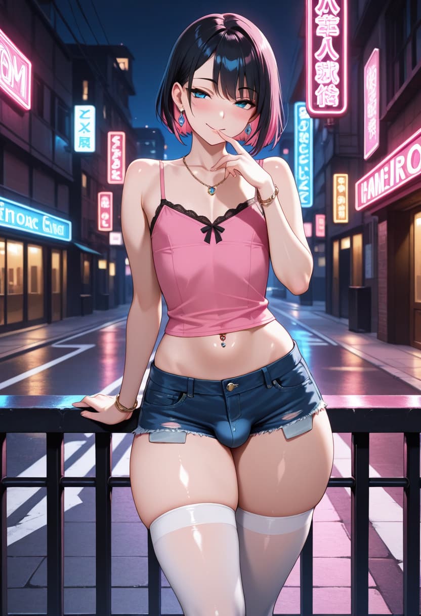 My surprise blind date is a femboy