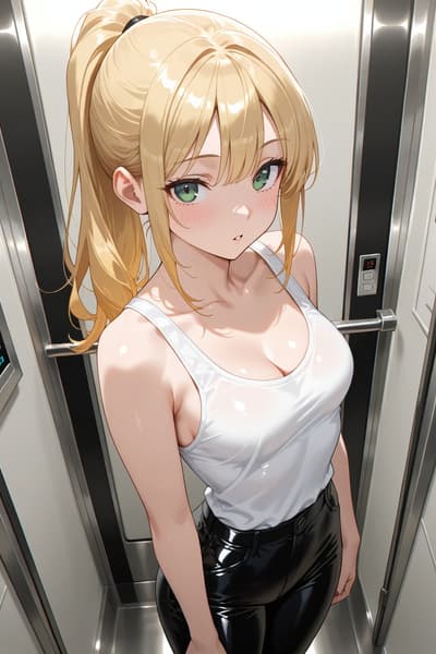 Neighbor Stuck in Elevator - Elise